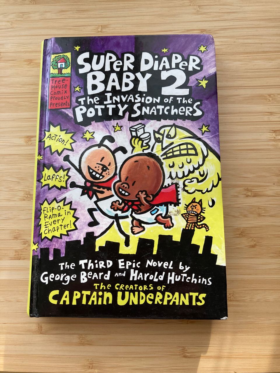 Super Diaper Baby 2, englanninkielinen sarjakuvakirja