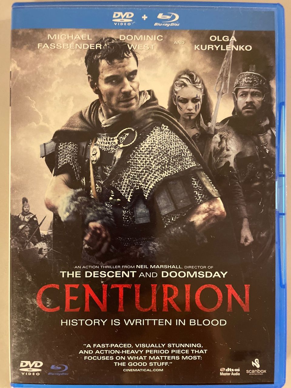 Centurion Blu-ray & DVD