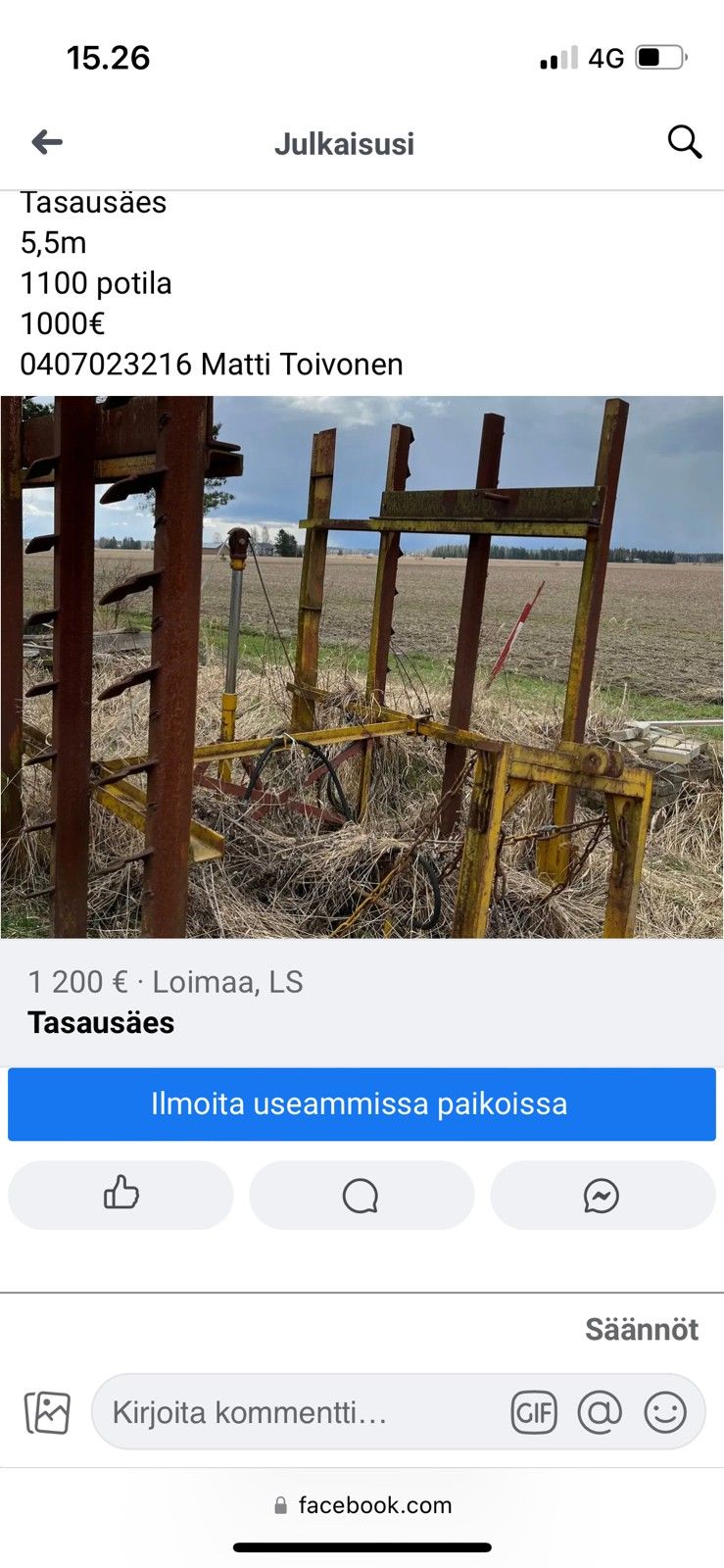 Ilmoituksen kuva