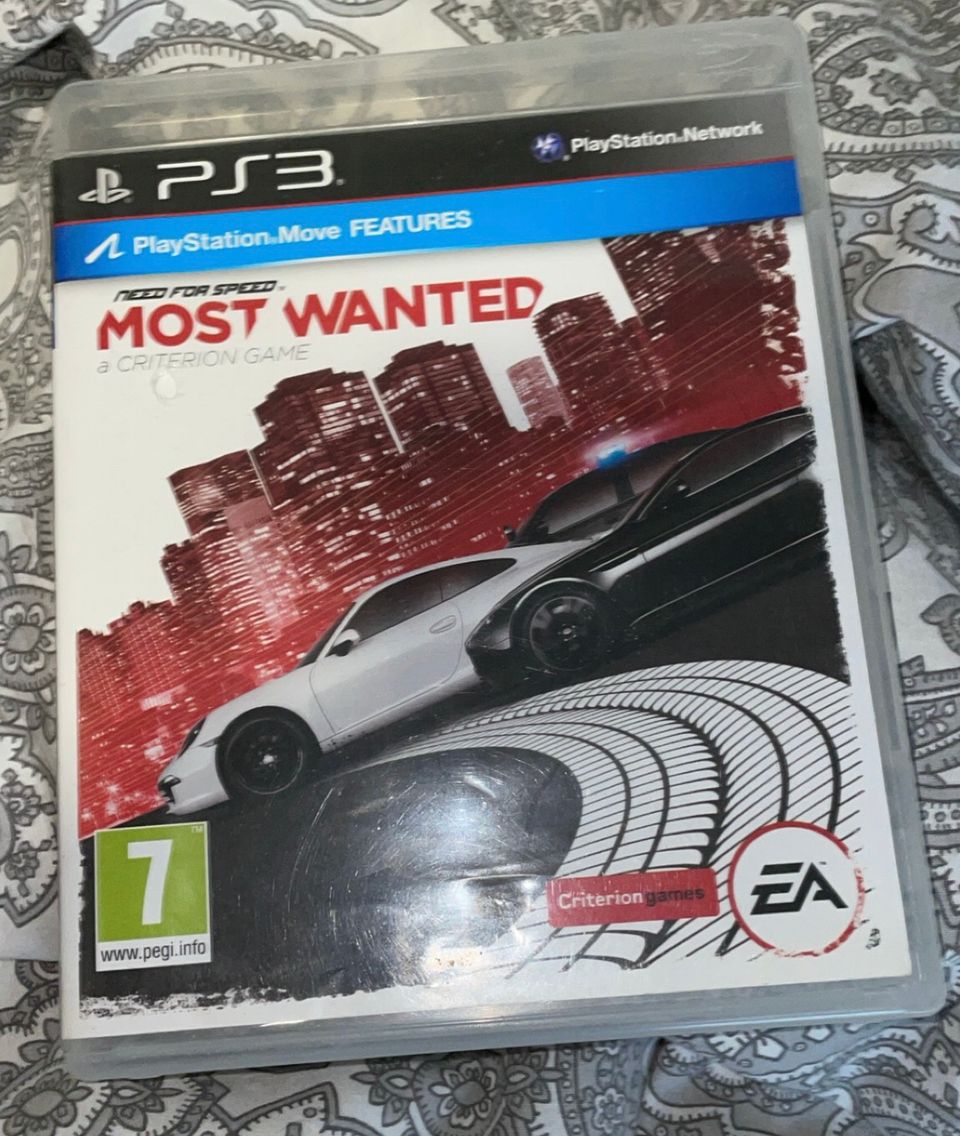 Need more speed- Most wanted (ps3)