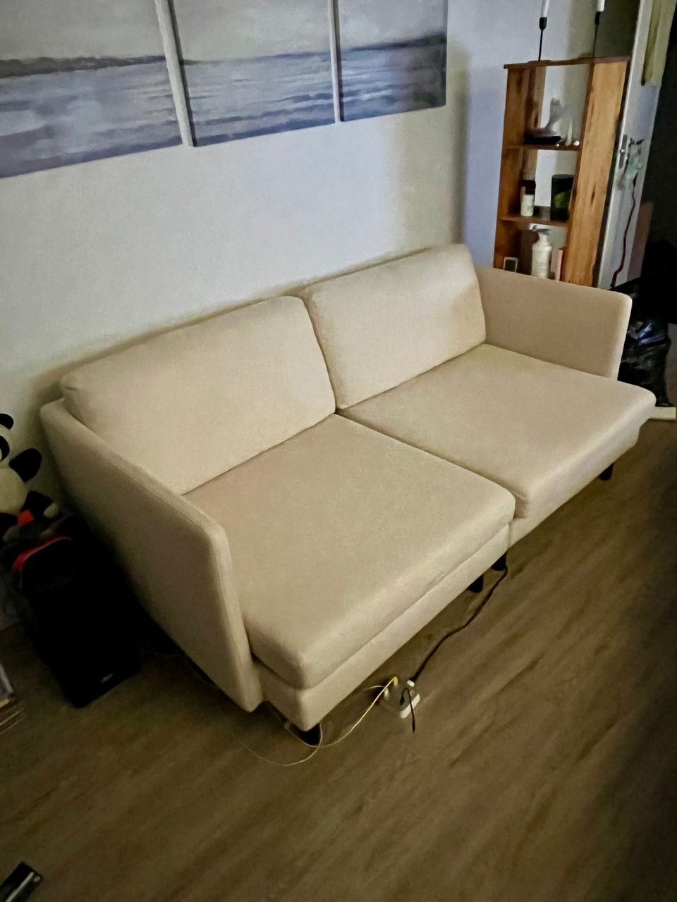 Kahden istuttava sohva