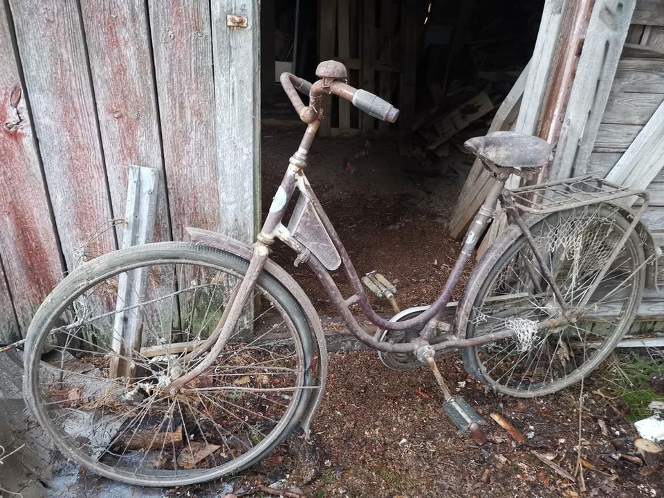 Vanha kotka polkupyörä
