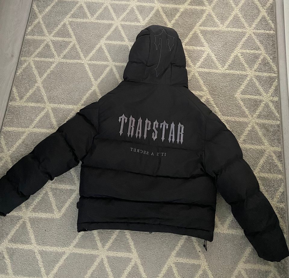 Trapstar Decoded Hooded Puffer 2.0 black