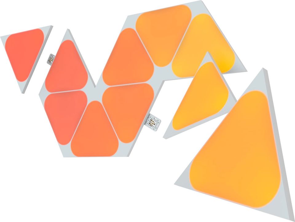Nanoleaf Shapes Mini Triangles laajennuspakkaus (10 paneelia)