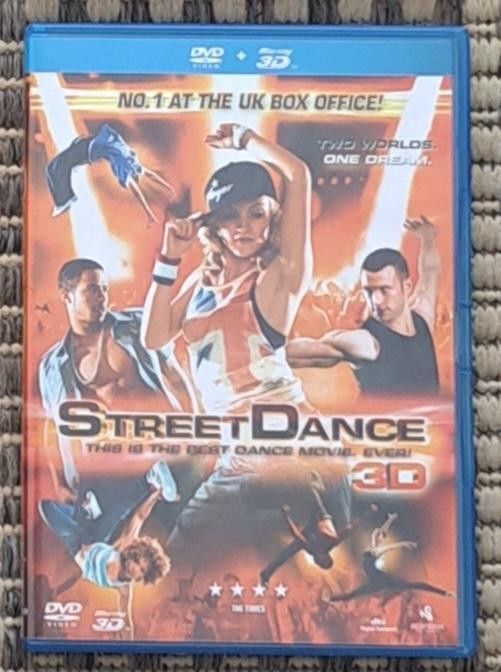 Street dance 3d blu-ray ja dvd