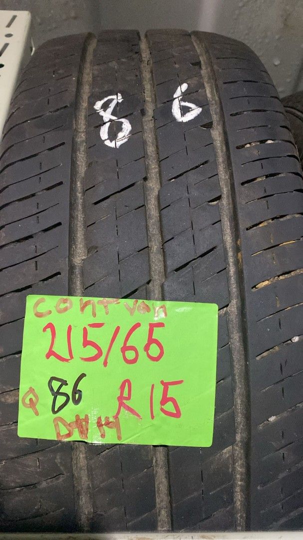 Kesärenkaat 215/65r16C t cont van DOT14 Q86