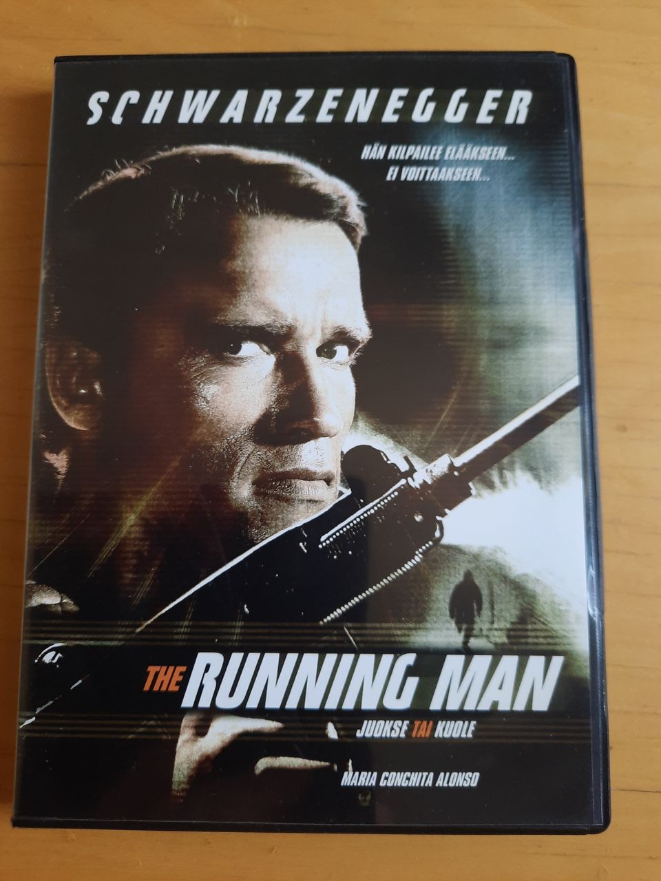 The Running Man, dvd