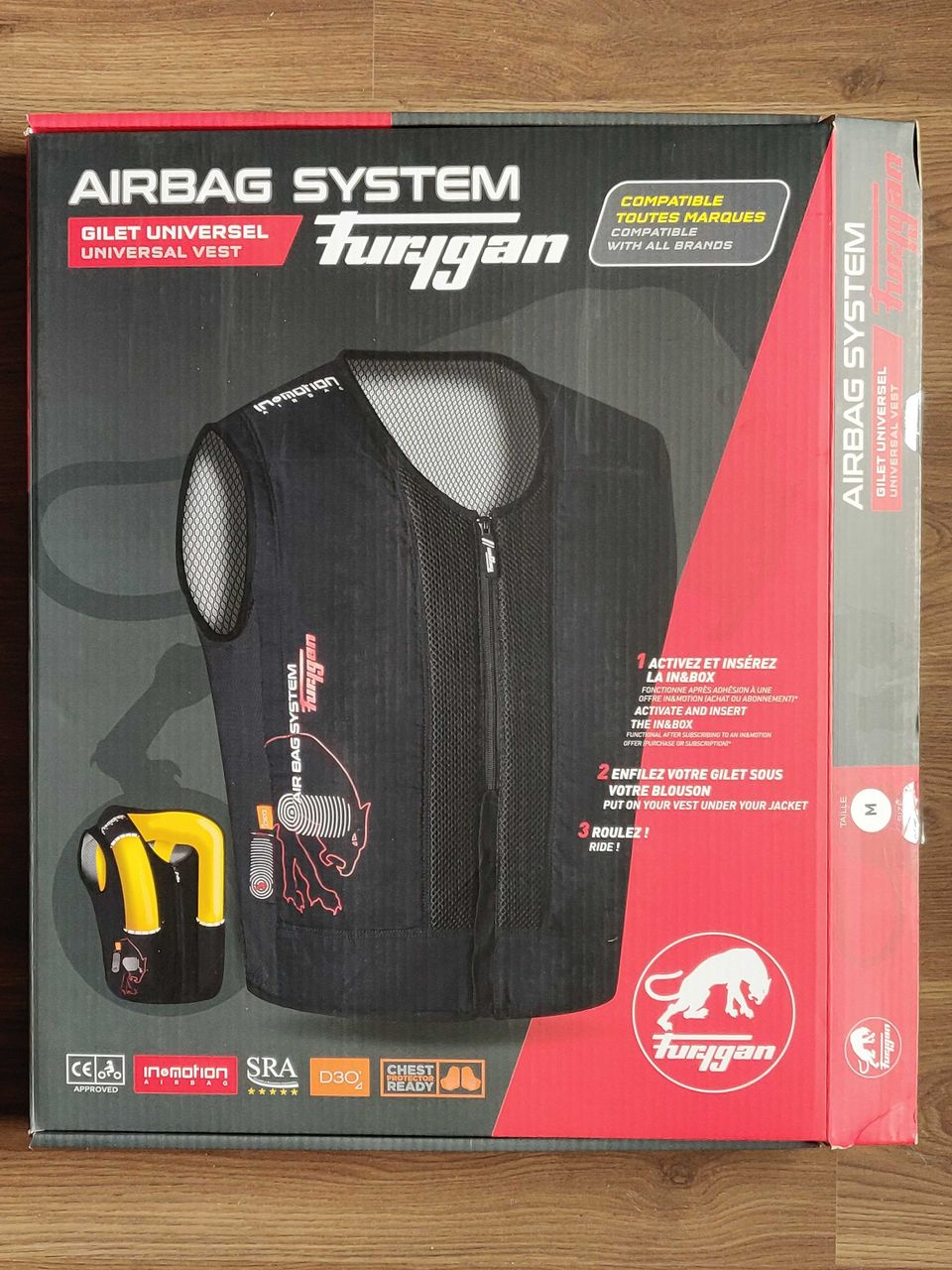 Furygan wireless airbag vest