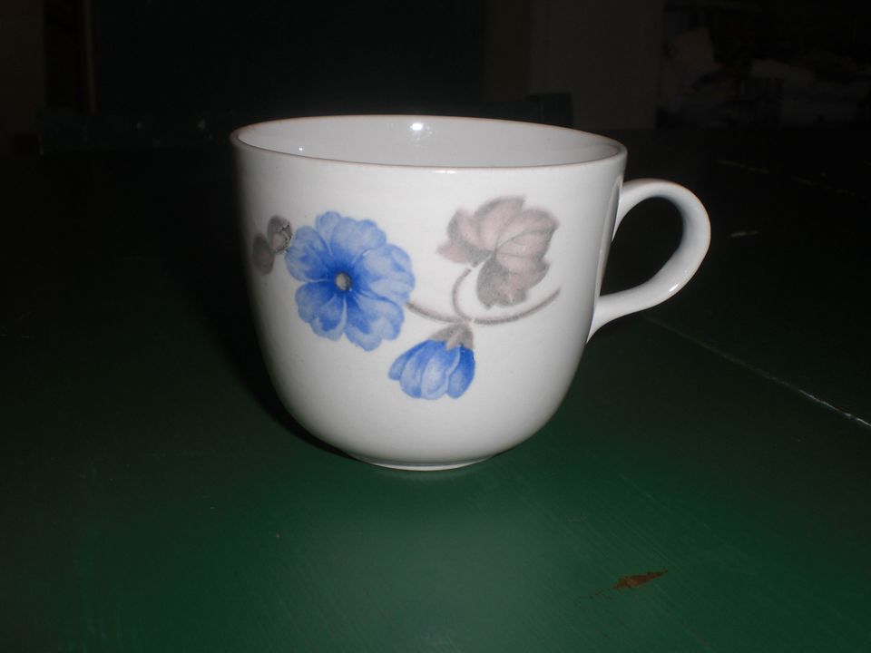 ARABIA sininen kukka kahvikuppi