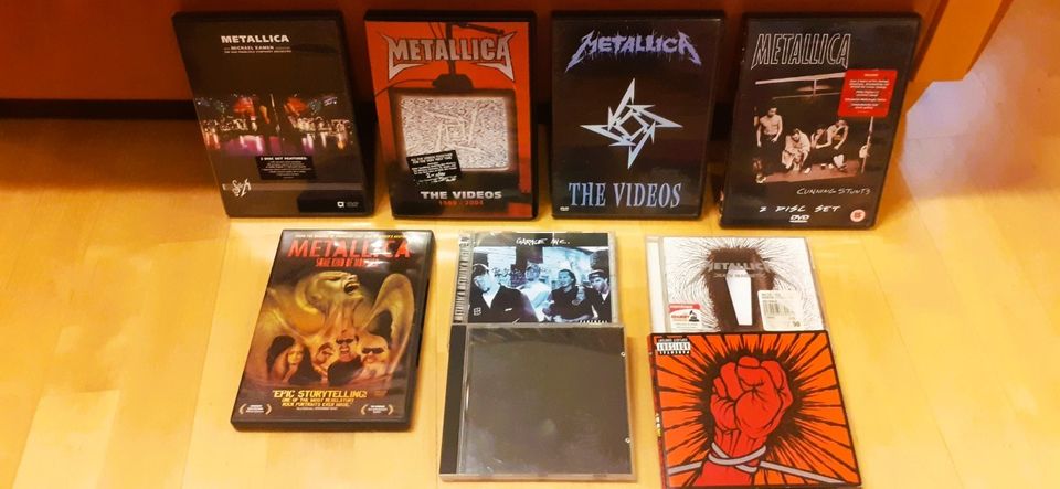 Cd/Dvd Metallica setti