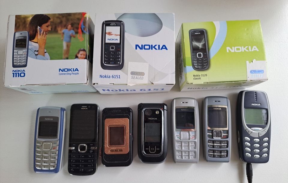 Nokian kännyköitä