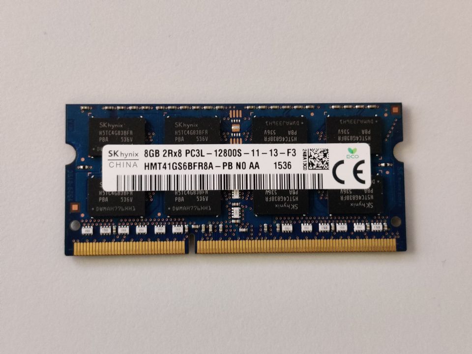 SODIMM 2Rx8 DDR3 8GB 12800S SK-Hynix RAM