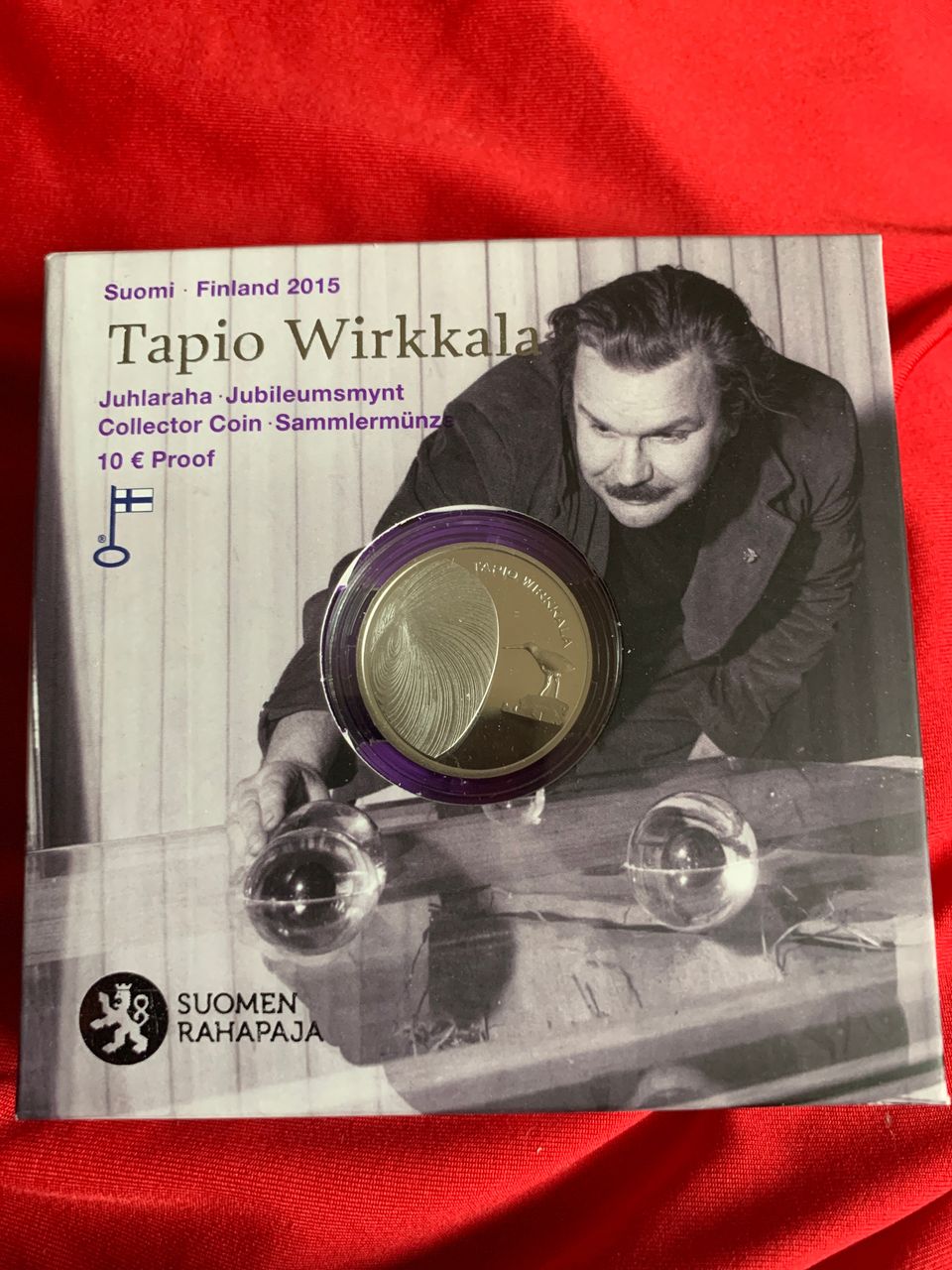 10 € 2015 Tapio Wirkkala PROOF