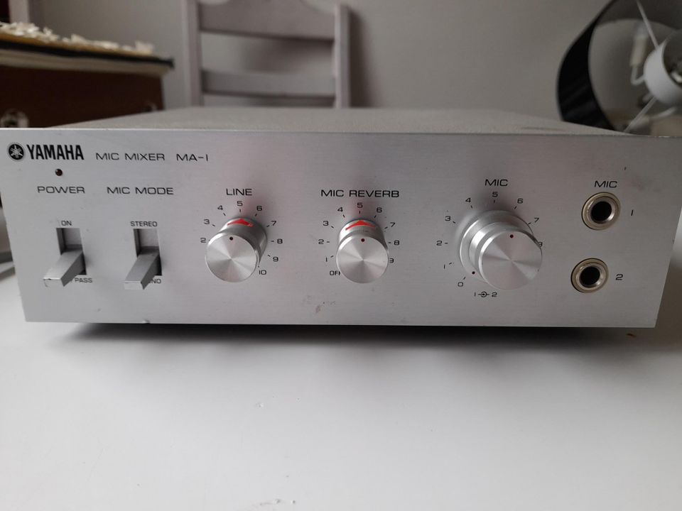 Yamaha mic mixer ma-1