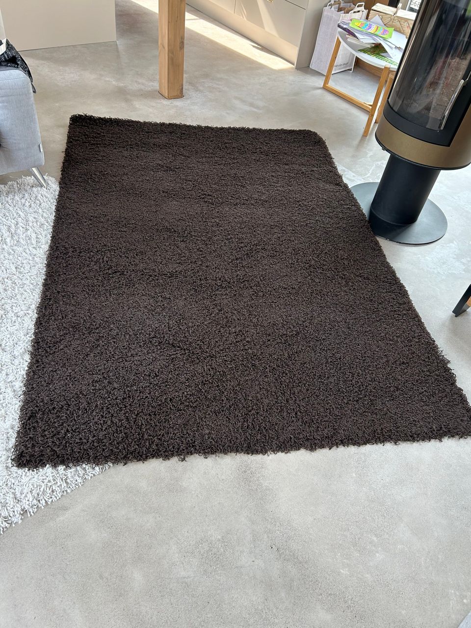 VM-Carpet Cameron 160cm x 230cm tummanruskea nukkamatto
