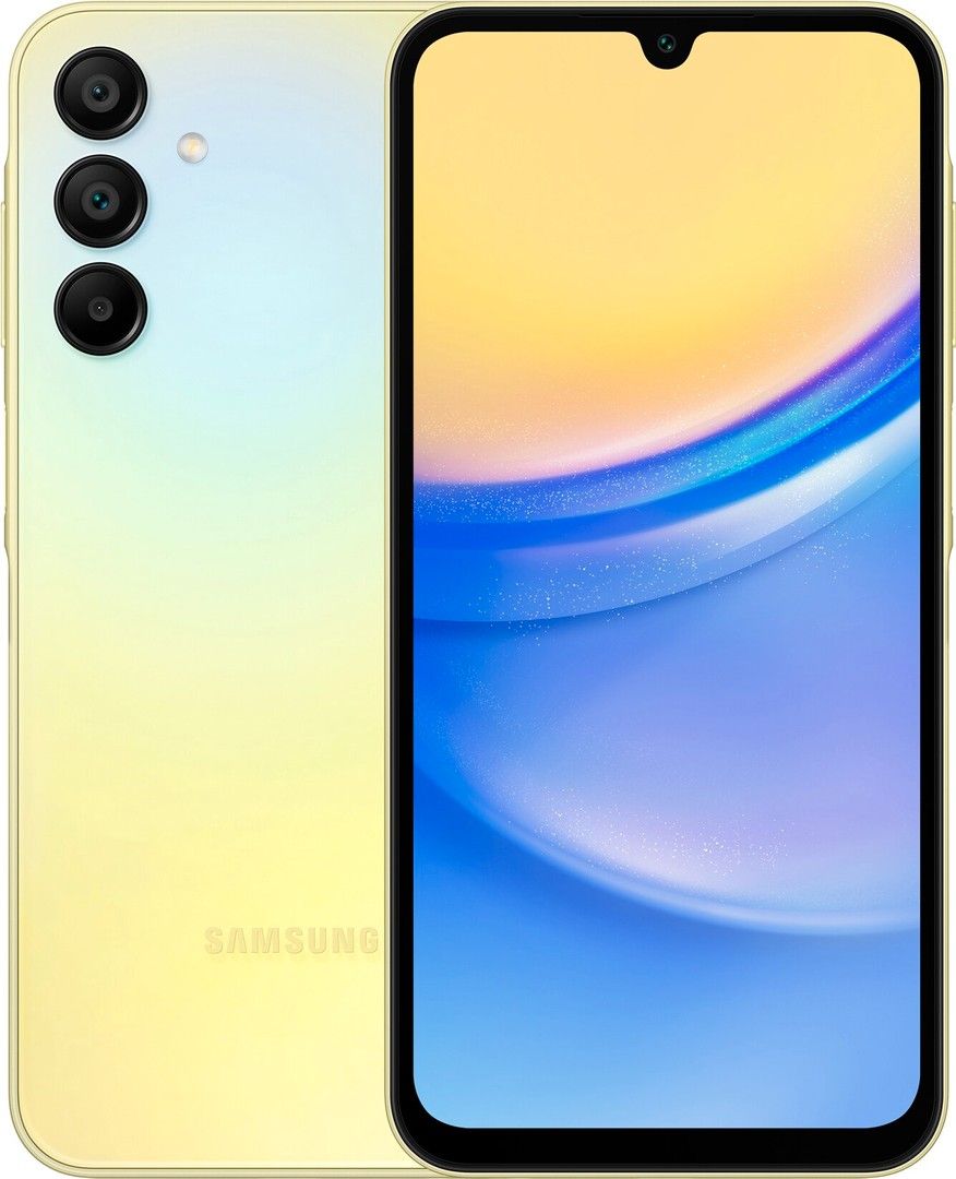 Samsung Galaxy A15 5G älypuhelin 4/128 GB (keltainen)
