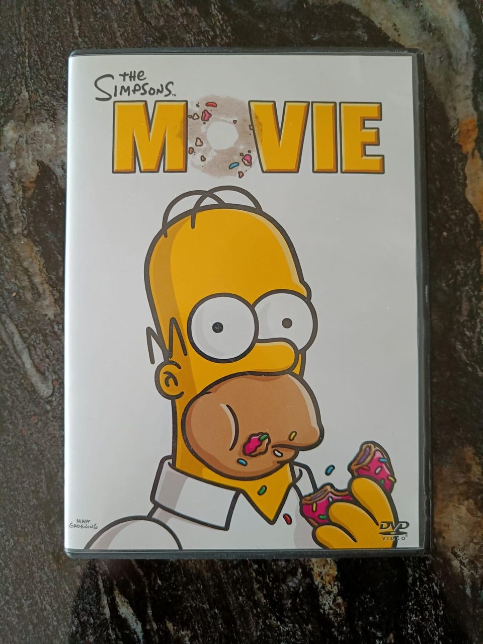 The Simpsons movie DVD