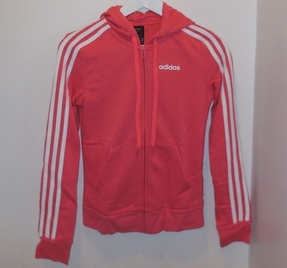 Adidas pinkki collegehuppari XS (34)