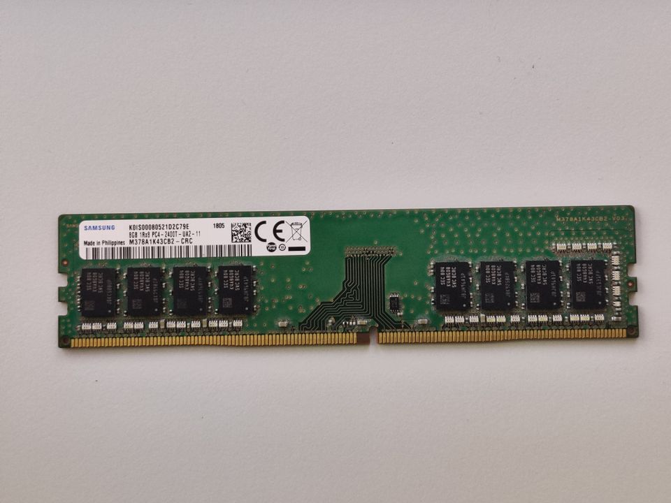 DDR4 8GB 2400MHz Samsung RAM