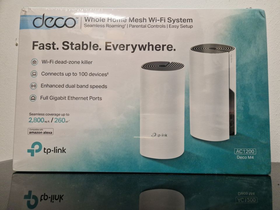 TP-Link Deco M4 AC1200 Mesh WiFi 2-pack