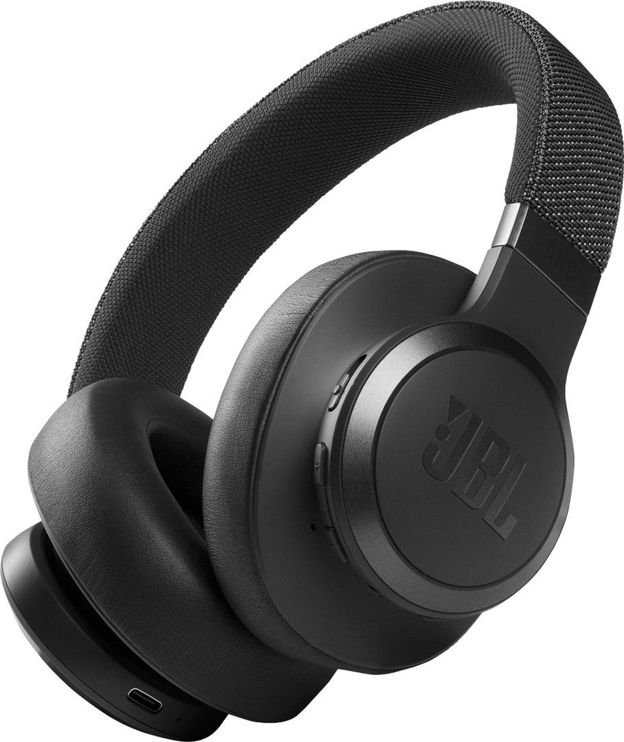 JBL LIVE 660NC langattomat around-ear kuulokkeet (musta)