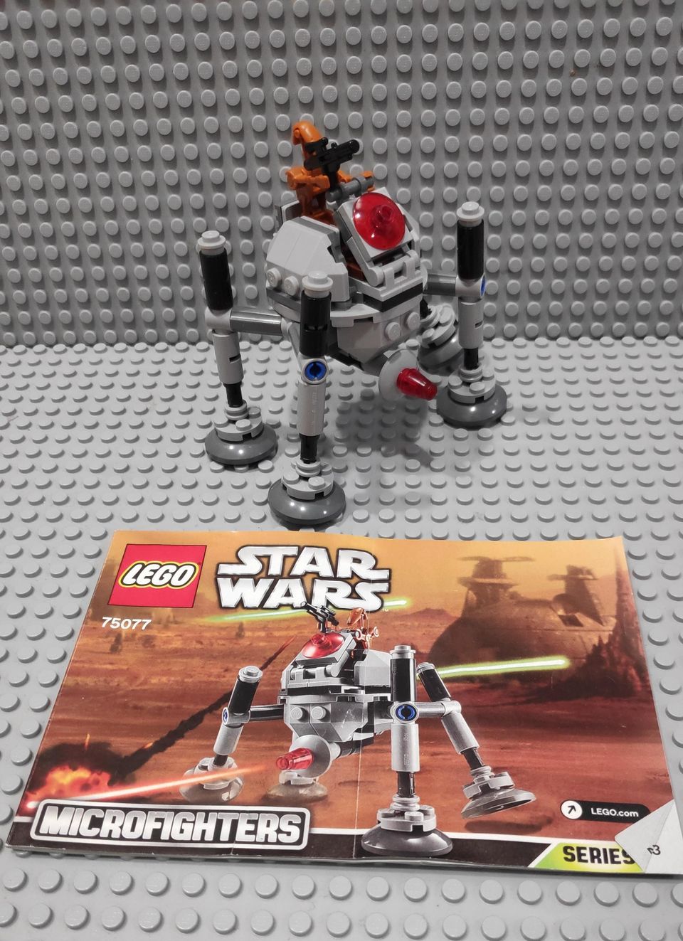 Lego sw 75077 homing spider droid