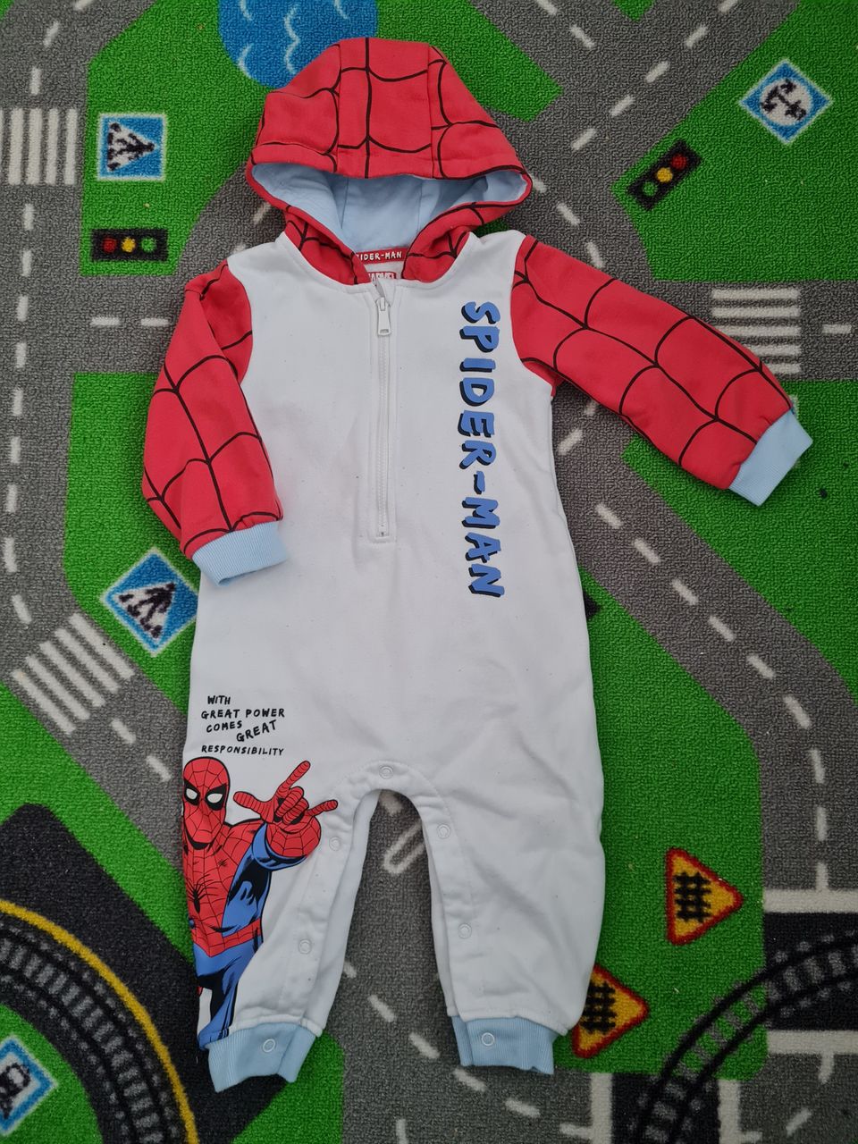 Spiderman jumpsuit 80/86cm