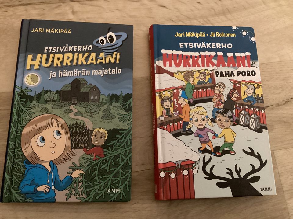 Etsiväkerho hurrikaani kirjat