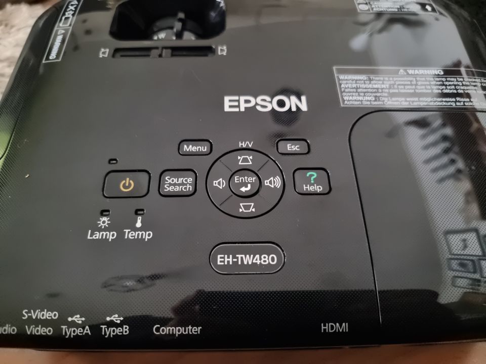 Epson EH-TW480 videotykki