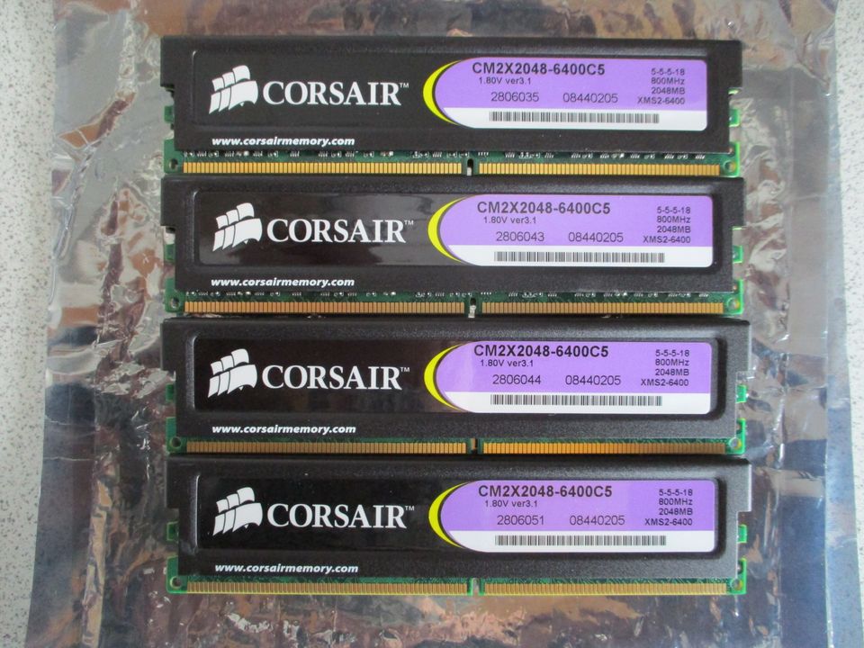 Corsair XMS2 DDR2 800MHz 8GB Kit