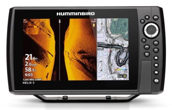 Humminbird HELIX 9" CHIRP MEGA SI+ GPS G4N Yhdistelmälaite