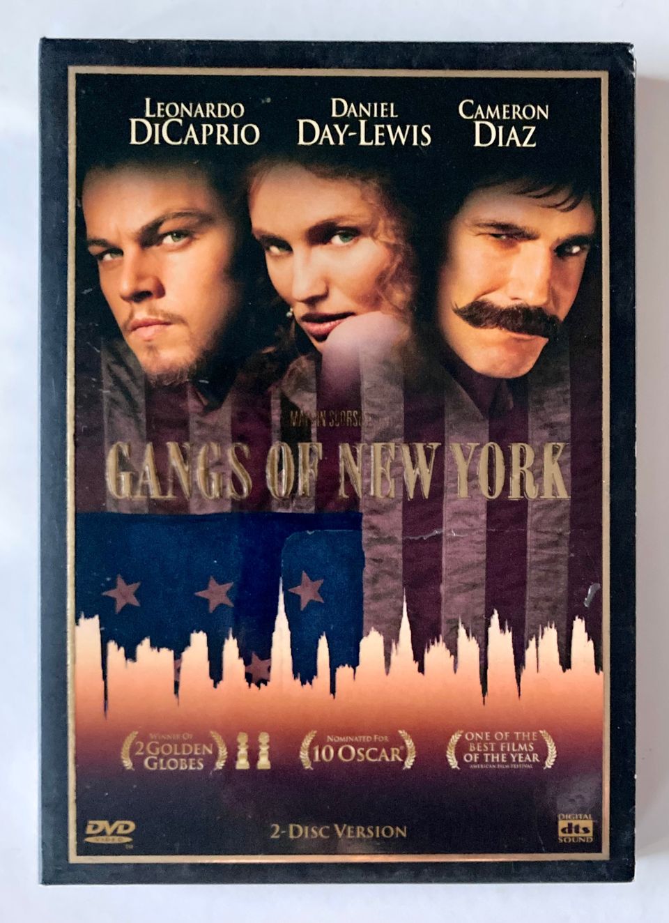 Gangs of New York kaksi dvd:tä