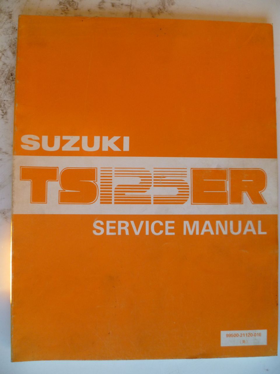 Suzuki TS125 ER korjauskäsikirja 1983
