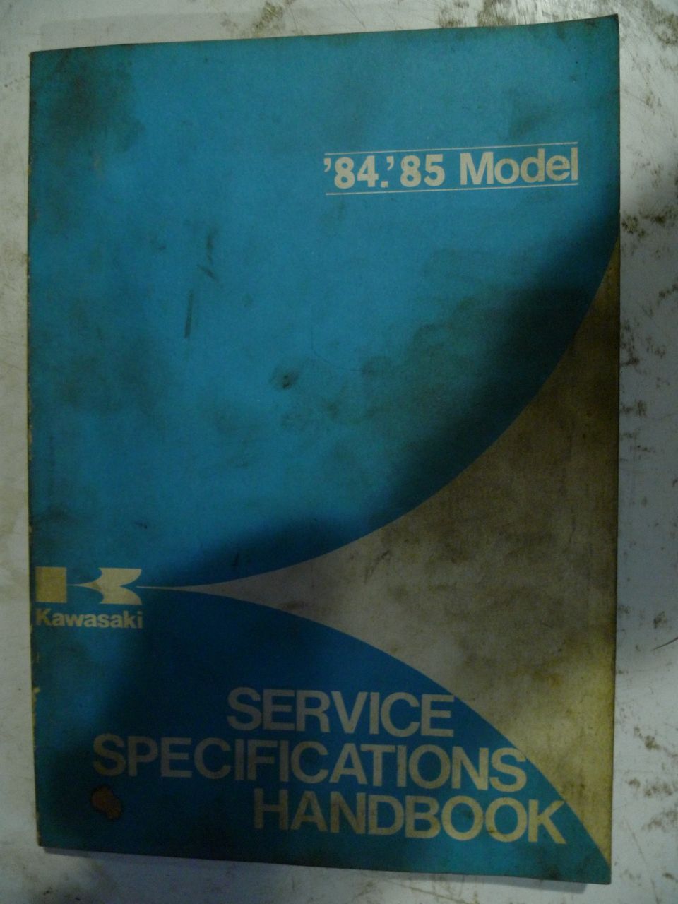 Kawasaki service specifications handbook 1984-1985