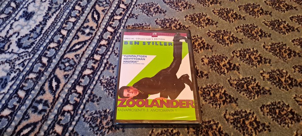 Zoolander DVD (suojamuoveissa) avaamaton