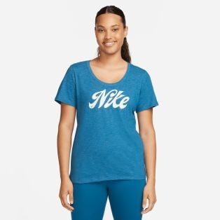 Nike Nk Dri-FIT Tee Nike Script W T-paita XS - S