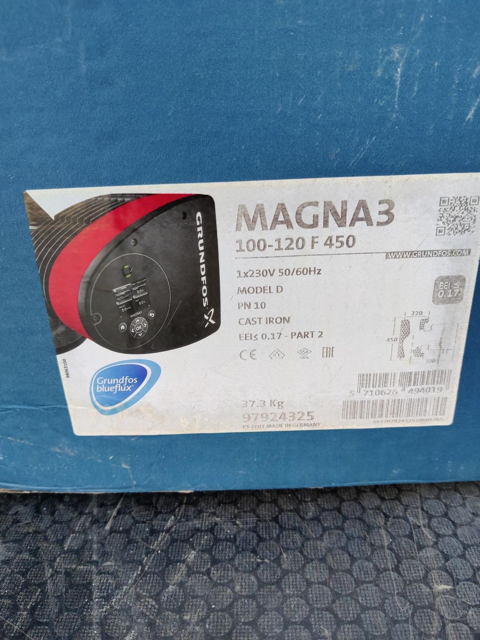 Grundfos magna3 100-120 f450
