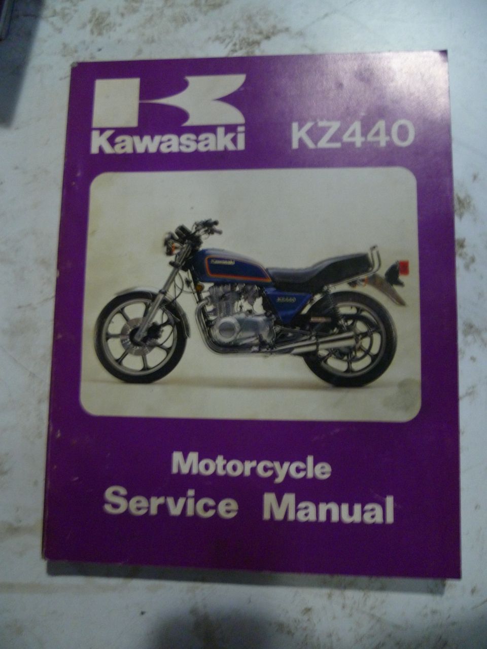 Kawasaki KZ440 1979-1981 korjauskäsikirja