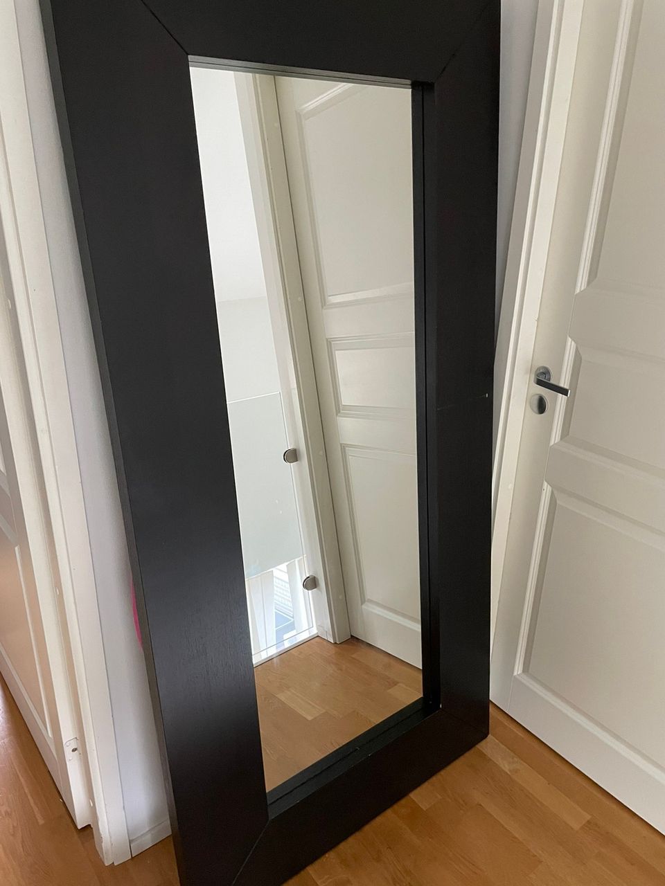 Ikea iso Mongstad peili tummanruskea (wenge)