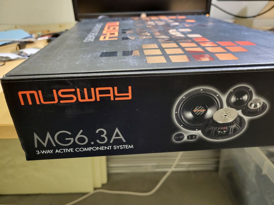 Musway MG6.3A 3-tie erillissarja, autokaiuttimet