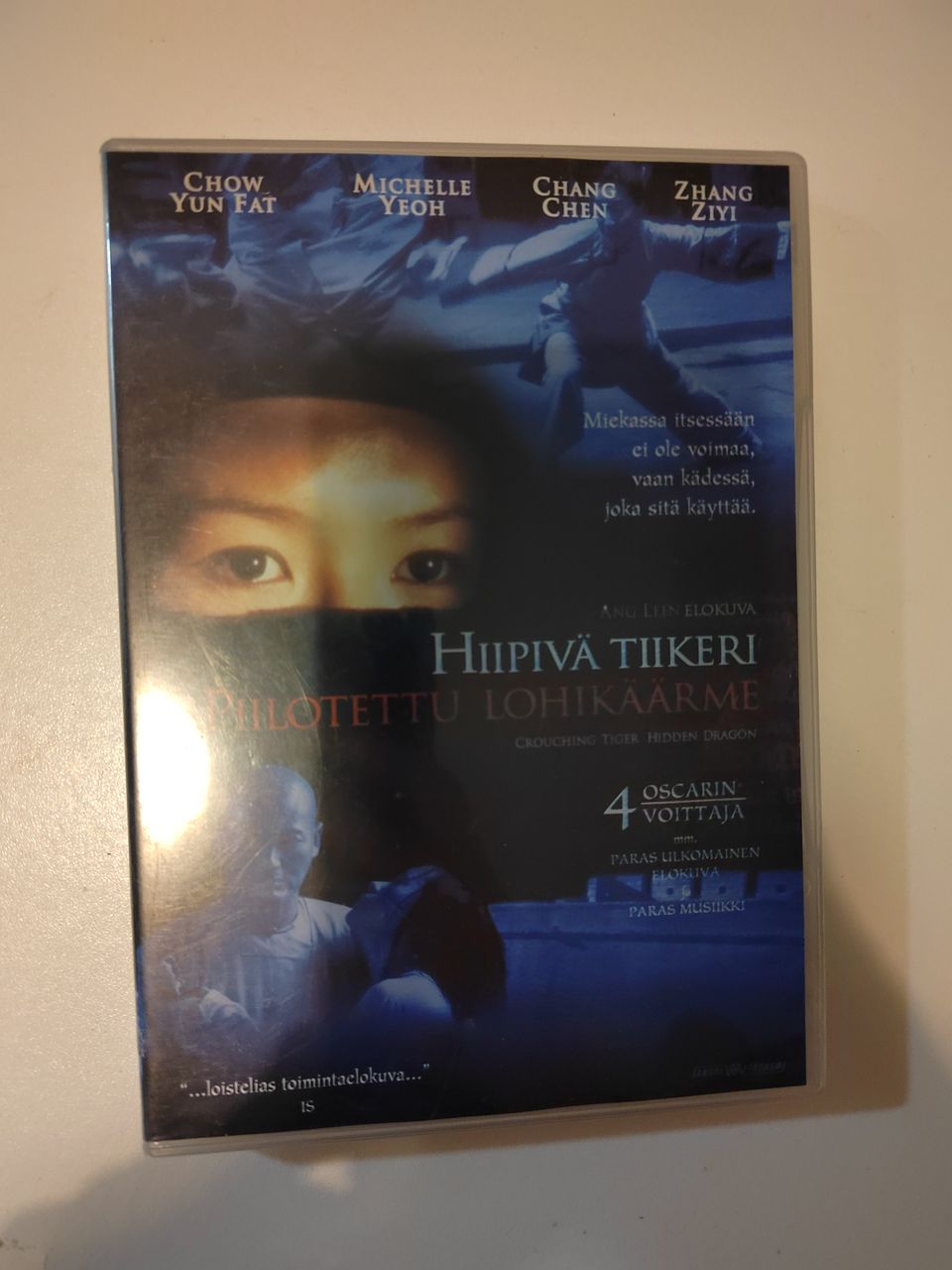 Hiipivä Tiikeri Piilotettu Lohikäärme DVD