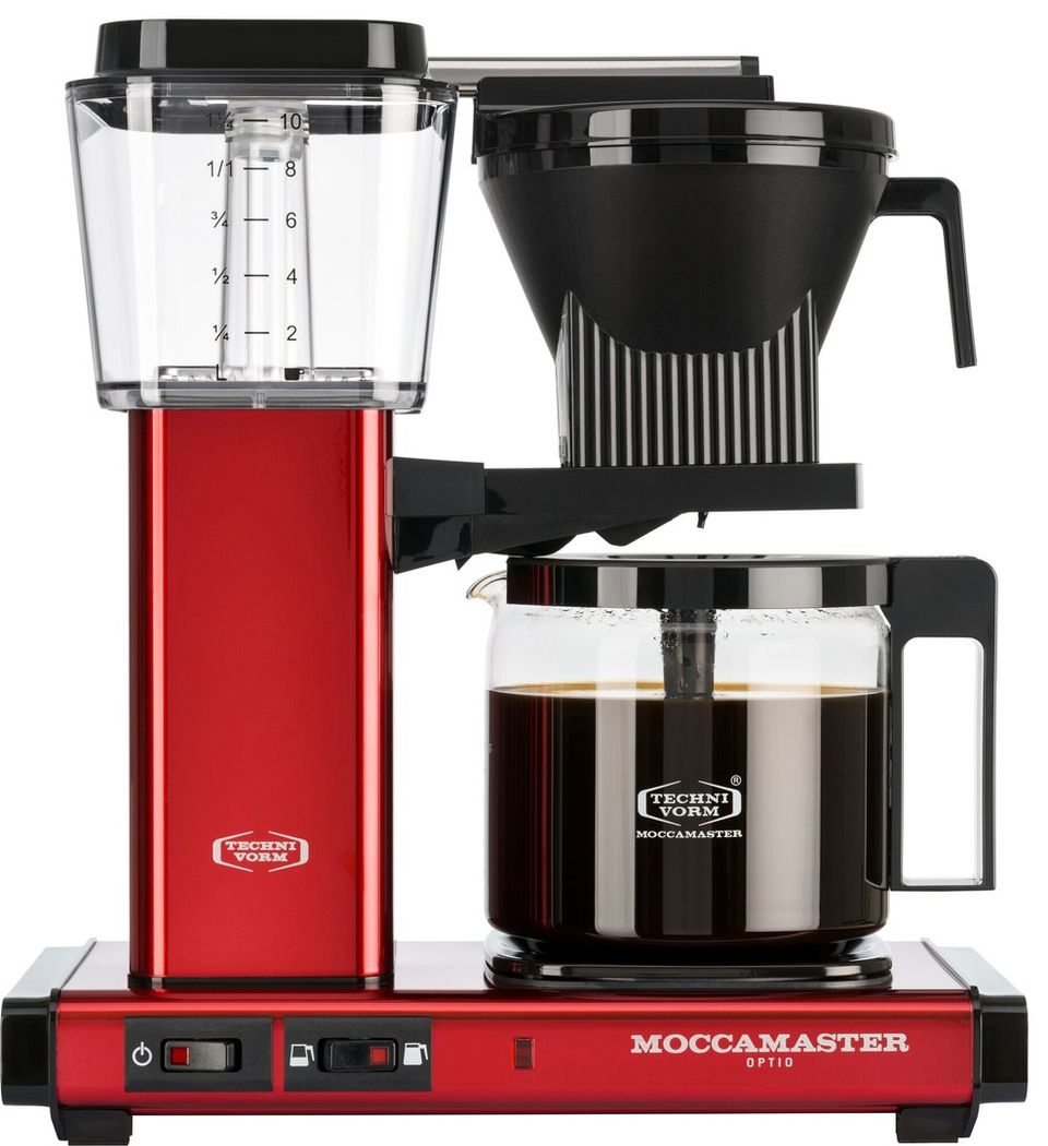 Moccamaster Optio kahvinkeitin MOC53914 (metallinen punainen)