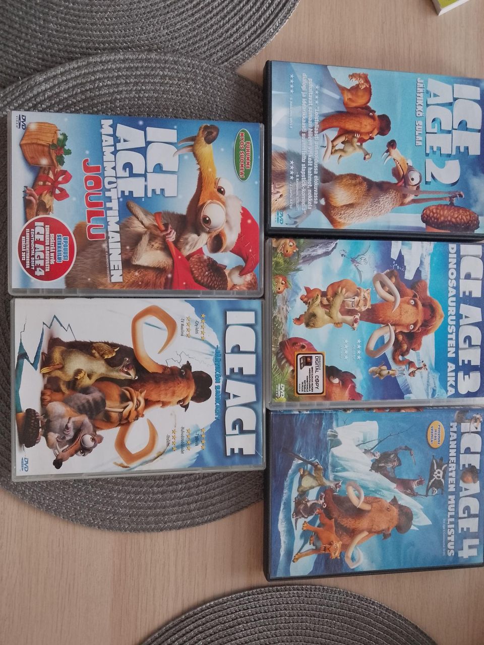 ICE Age 1,2,3  Dvd