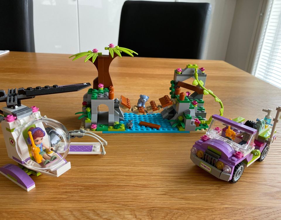 Lego Friends Pelastusoperaatio viidakkosillalla