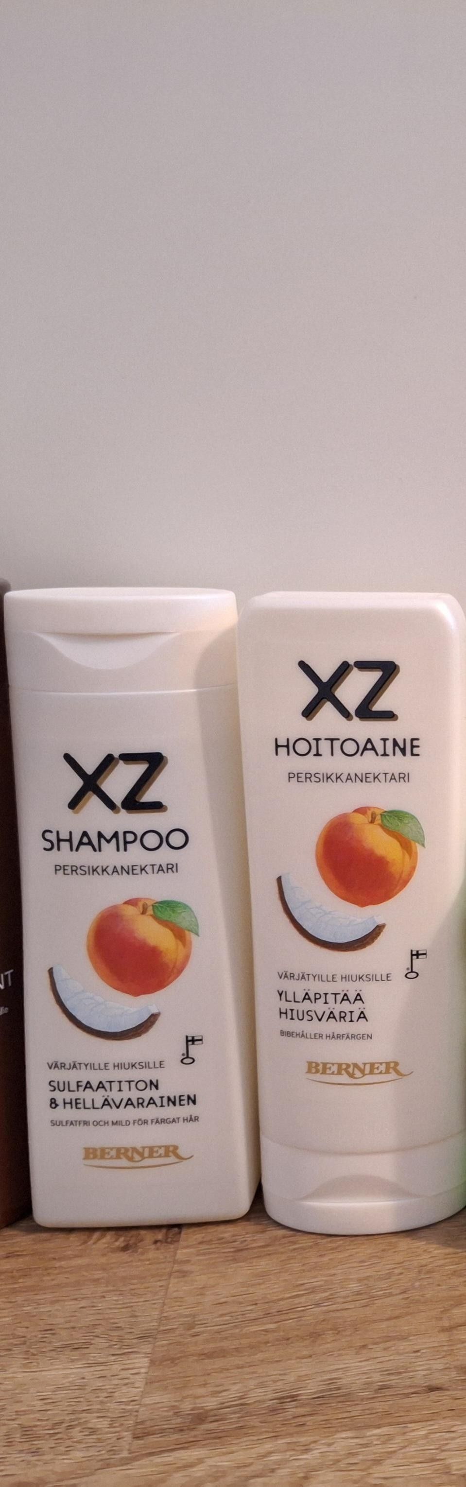 XZ shampoo ja hoitoaine (uudet)