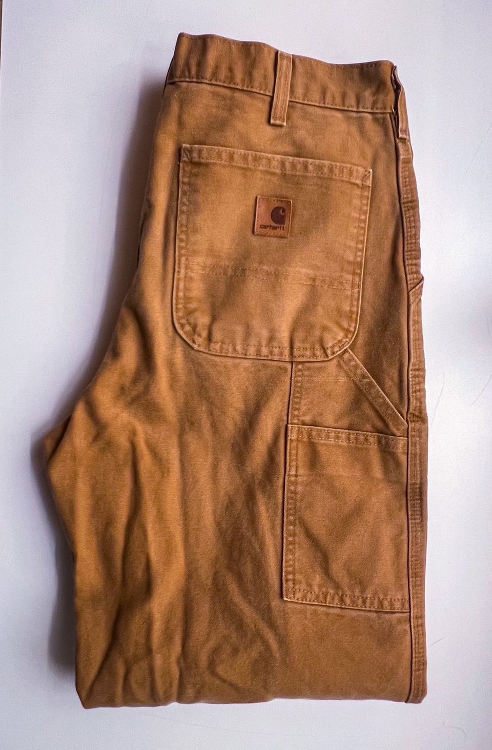 U.S. Carhartt Double Knee Hamilton Brown