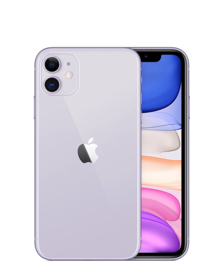 Apple iphone 11 64gb, violetti, käytetty (reused) (a-grade)