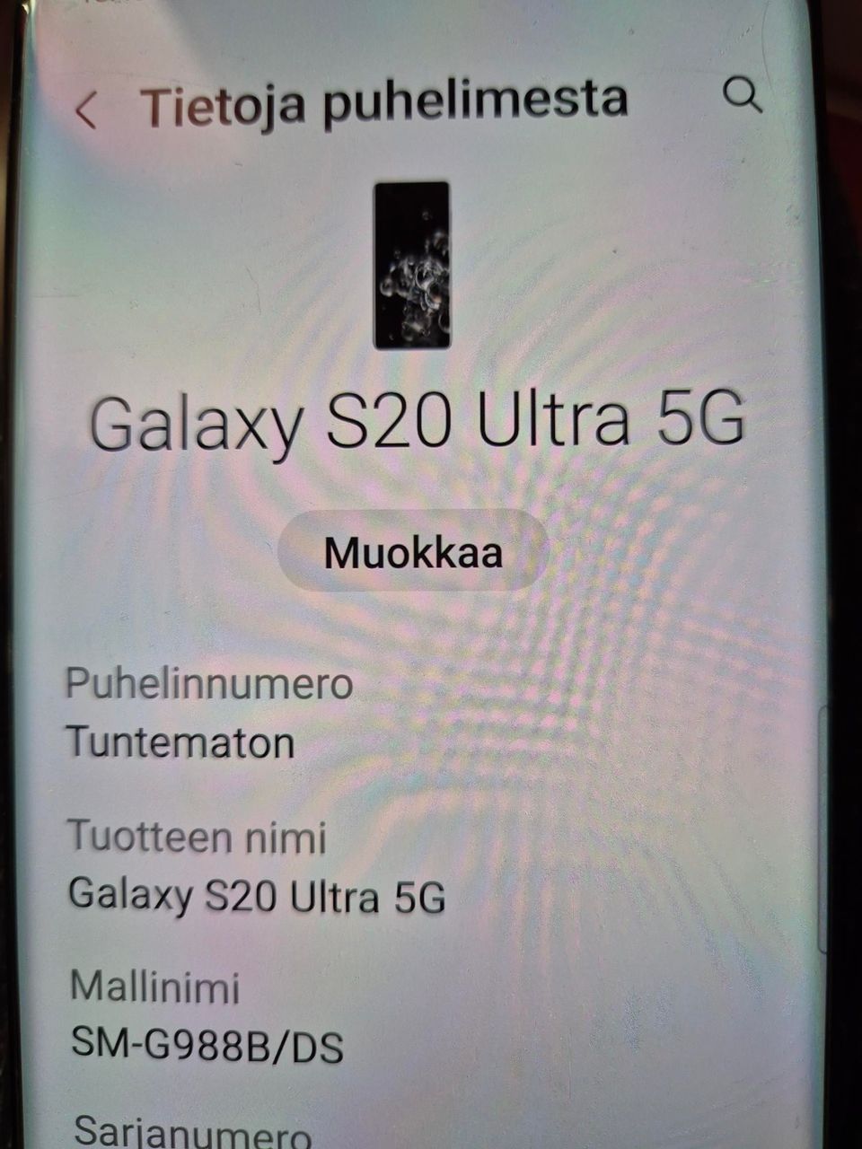 Samsung Galaxy S20 ultra 5g