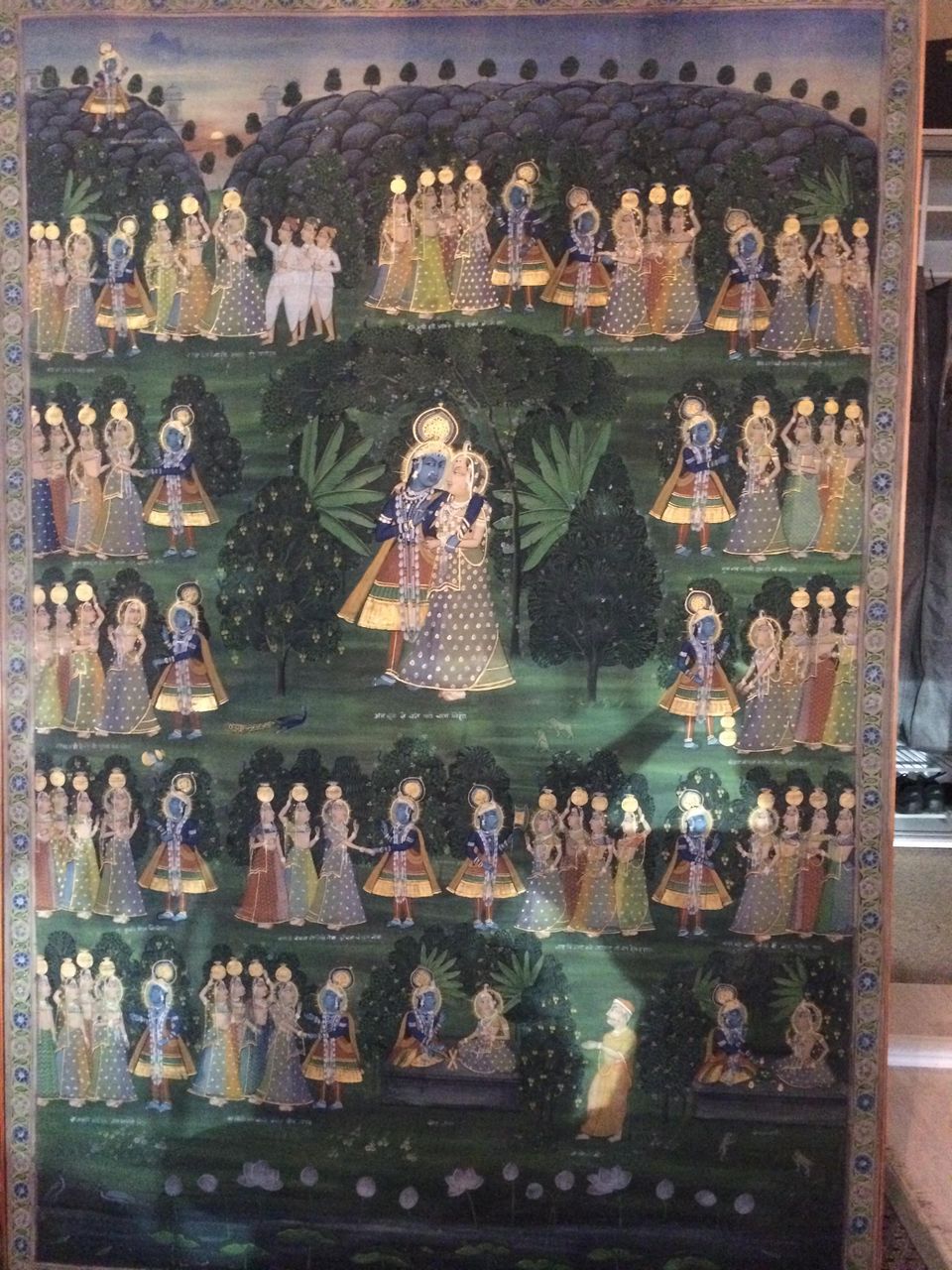 Krishna ja Radha -maalaus