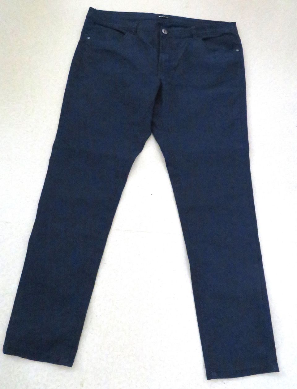 XLNT tummansiniset housut XXXL 52